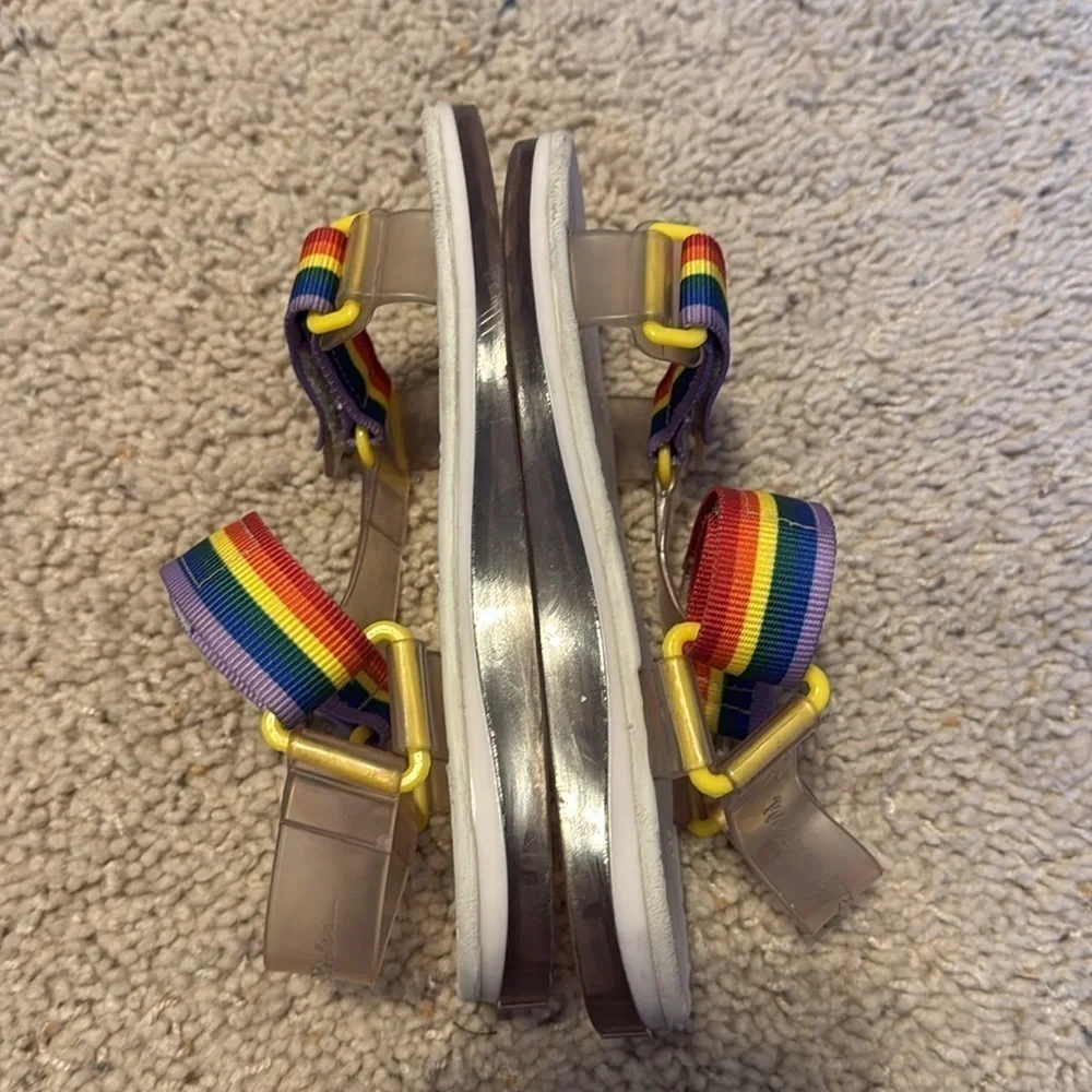 Mini Melissa Papete and Rider Sandals Shoes